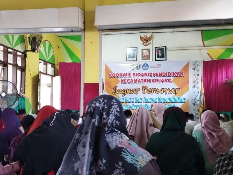 "JAGUAR BERSONAR" Bersama Koorwil Bidang Pendidikan Kecamatan Arjasa